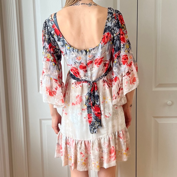 Betsey Johnson Floral Print Dress - Picture 2 of 6